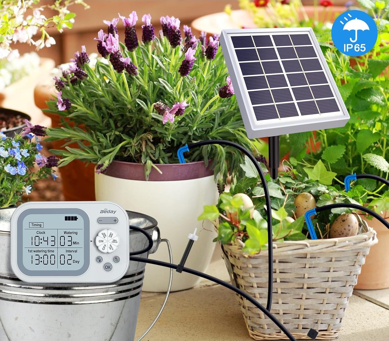 eday Solar Automatic Drip Irrigation System for Houseplant Review & Guide