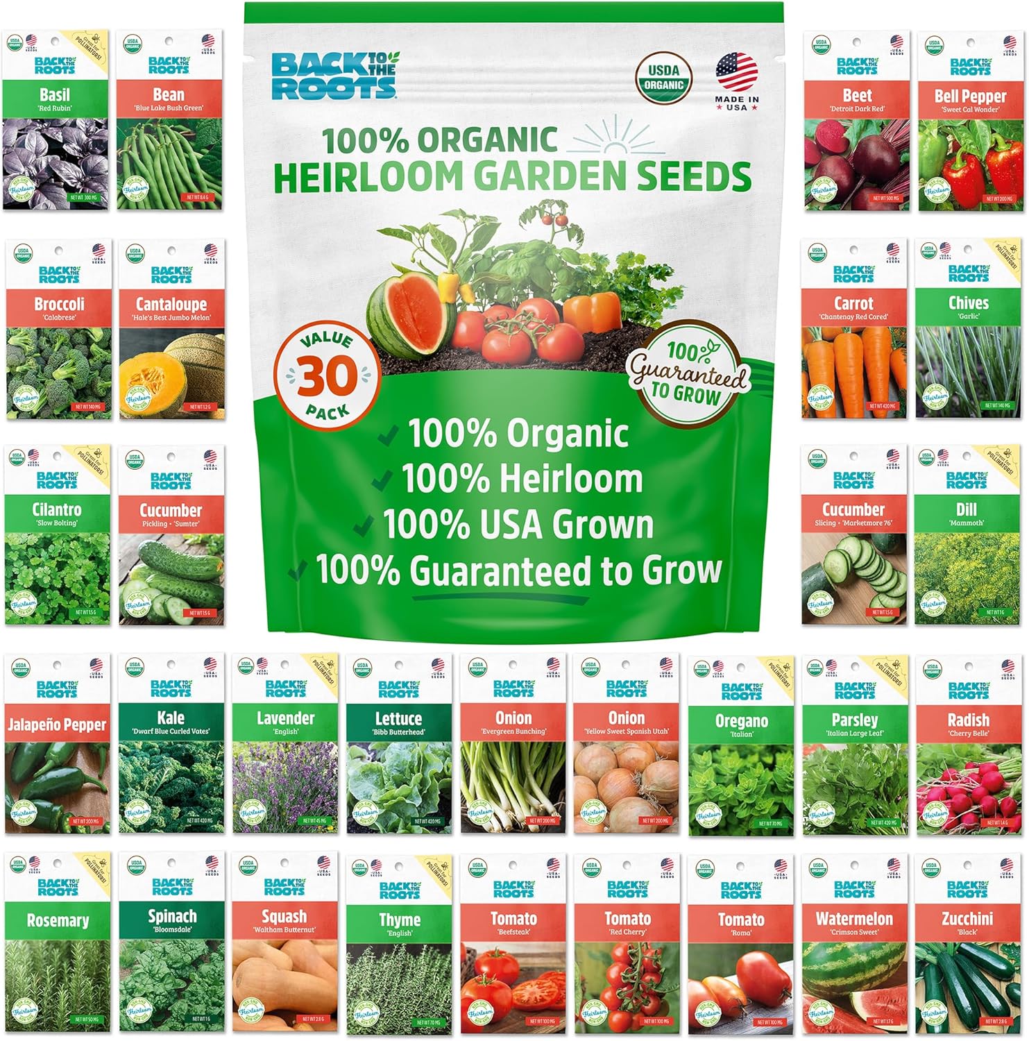 Back to The Roots Heirloom Seeds Review & Guide